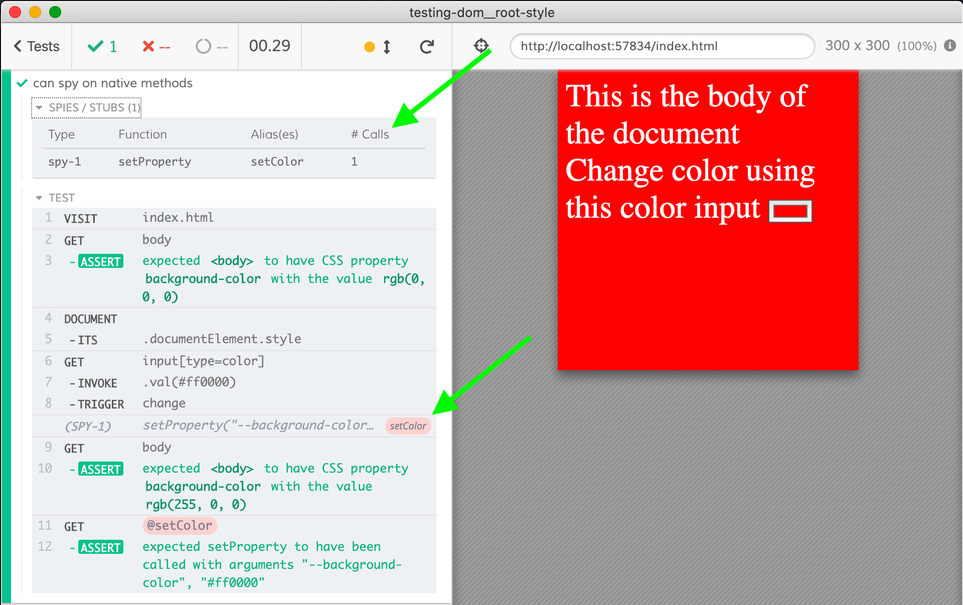 How To Test An Application That Changes A Css Variable