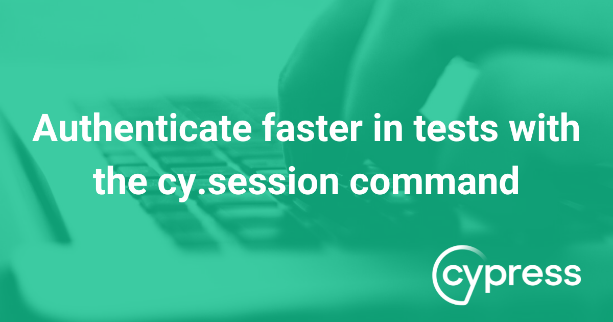 How to perform authentication testing with Cypress.